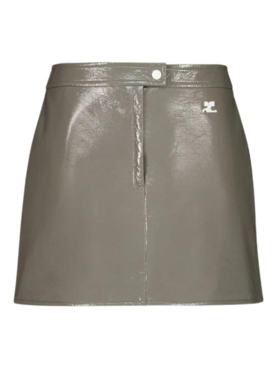 26SS 쿠레쥬 미디 스커트 223CJU001VY0014 1099 Grey - COURREGES