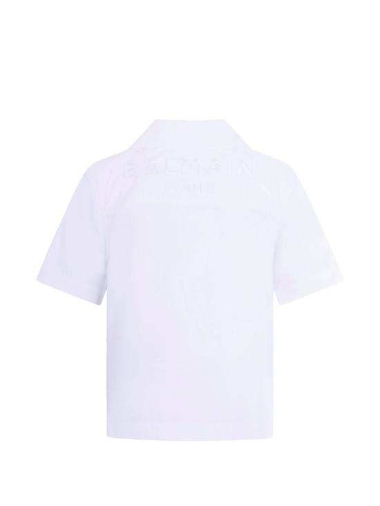 26SS [키즈] 발망 셔츠 BY5P41 P0562100 White - BALMAIN