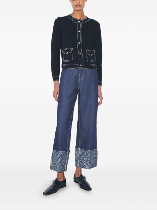 26SS 토리버치 가디건 177594 001 Black - TORY BURCH