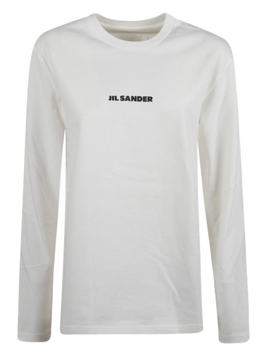 26SS 질샌더 긴팔 티셔츠 J02GC0141 J20103102 White - JIL SANDER