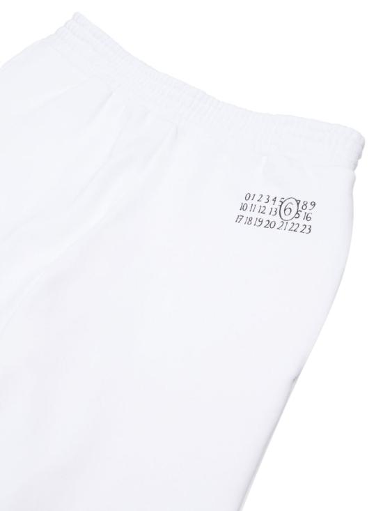 26SS [키즈] MM6 메종마르지엘라 트레이닝/조거 팬츠 M61000MM02X White - MM6 MAISON MARGIELA