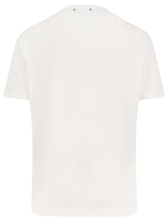 26SS 골든구스 반팔 티셔츠 GMP01220 P00238010363 White - GOLDEN GOOSE