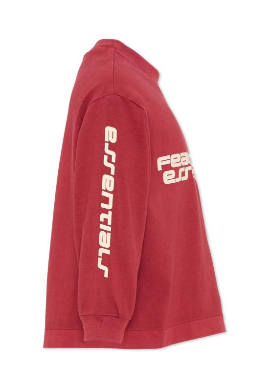 25FW [키즈] 피어오브갓 티셔츠 785HO251441K CRIMSON BORDEAUX - FEAR OF GOD