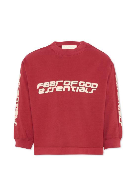 25FW [키즈] 피어오브갓 티셔츠 785HO251441K CRIMSON BORDEAUX