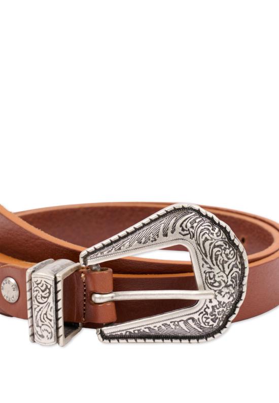 26SS [키즈] 에르마노 설비노 레귤러 벨트 Z9G003 7757 0006 BROWN - ERMANNO SCERVINO