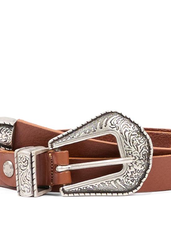 26SS [키즈] 에르마노 설비노 레귤러 벨트 Z9G003 7757 0006 BROWN - ERMANNO SCERVINO