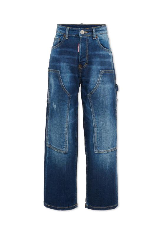 26SS [키즈] 디스퀘어드2 진 DQ2636 D0AFS DQ01 DENIM