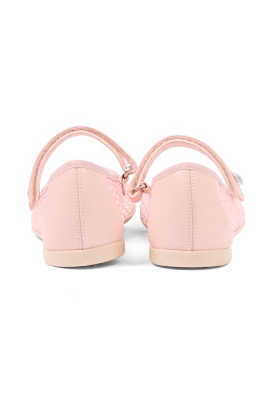 26SS [키즈] 모나리자 플랫 슈즈 87G002 7704 0091 PINK - MONNALISA