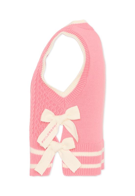 26SS [키즈] 필로소피 베스트 I9G306 7034 0093 PINK - PHILOSOPHY