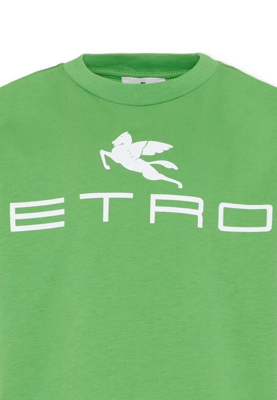 26SS [키즈] 에트로 티셔츠 GY8Q11 Z3672 773 GREEN - ETRO
