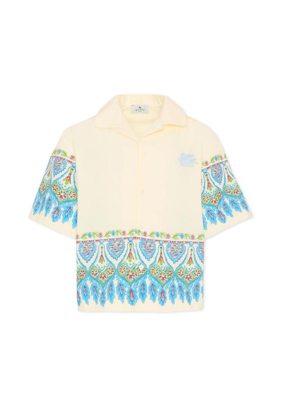 26SS [키즈] 에트로 트레이닝 상의 GY5P71 P0601 106MC YELLOW