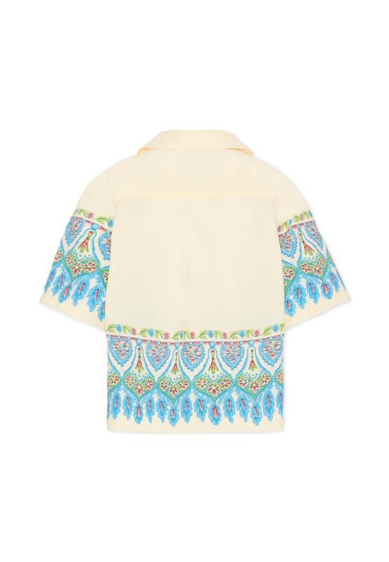 26SS [키즈] 에트로 트레이닝 상의 GY5P71 P0601 106MC YELLOW - ETRO