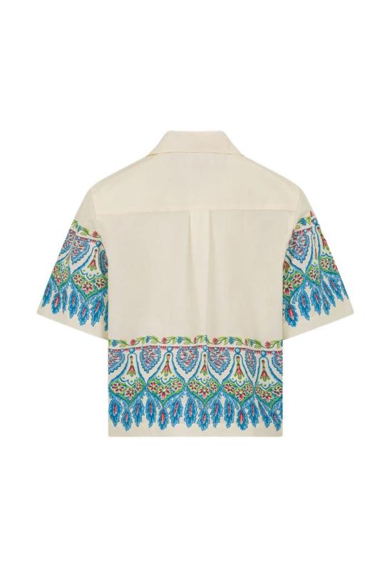 26SS [키즈] 에트로 트레이닝 상의 GY5P71 P0601 106MC YELLOW - ETRO