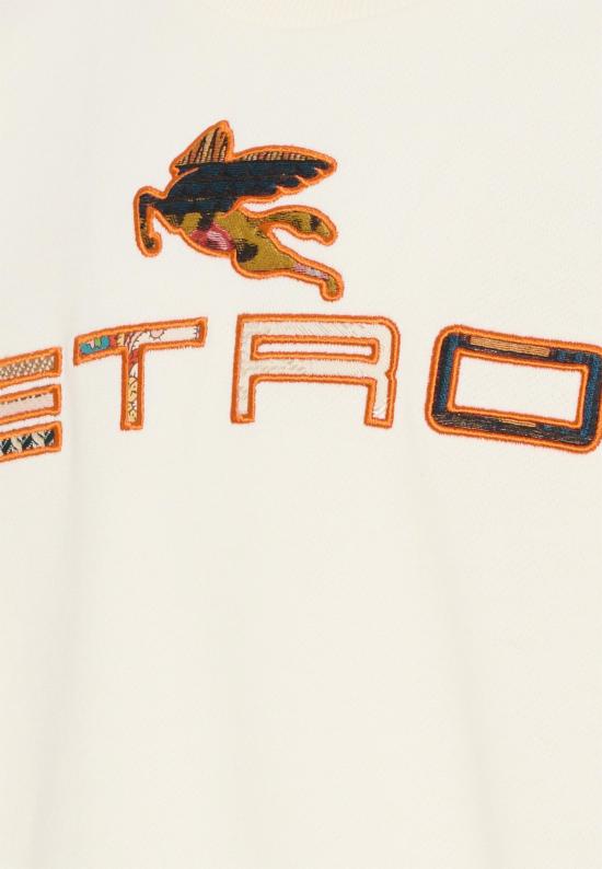 26SS [키즈] 에트로 트레이닝 상의 GY4P50 Z3183 102 IVORY - ETRO