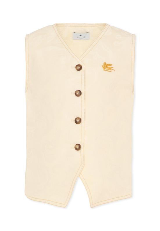 26SS [키즈] 에트로 코트 GY2A02 I0308 105 IVORY