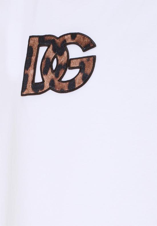 26SS [키즈] 돌체앤가바나 티셔츠 L5JTOX G7P0J W0800 WHITE - DOLCE & GABBANA