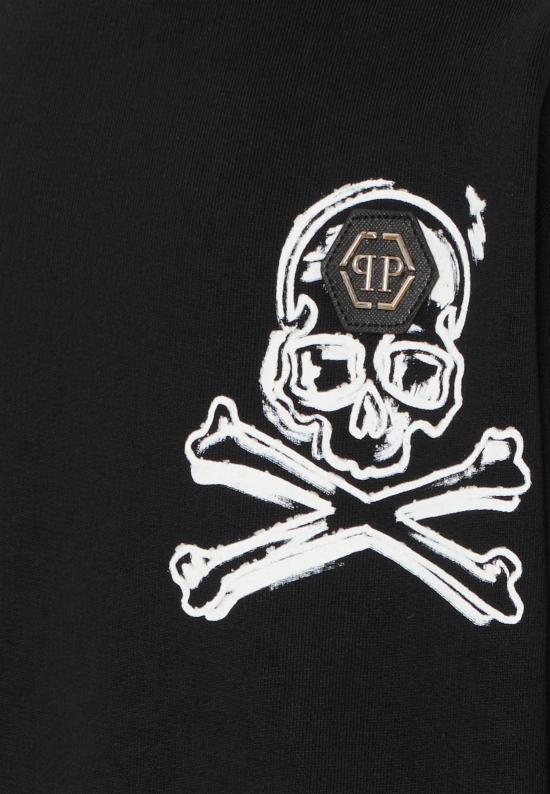 26SS [키즈] 필립 플레인 트레이닝 상의 S6PHJBSW042 110 BLACK - PHILIPP PLEIN