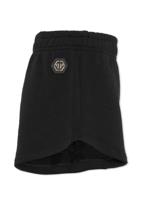 26SS [키즈] 필립 플레인 쇼츠/버뮤다 S6PHJGSH159 110 BLACK - PHILIPP PLEIN