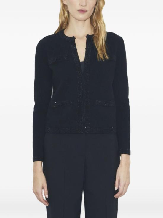 26SS 토리버치 가디건 176531 001 Blue - TORY BURCH