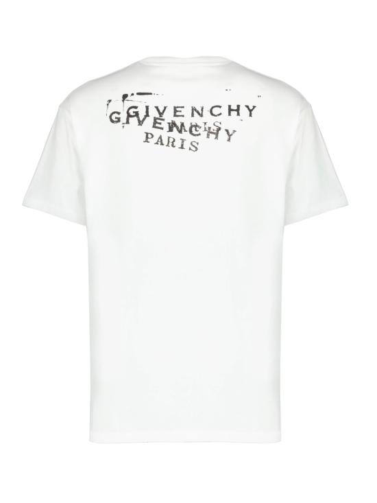 26SS 지방시 반팔 티셔츠 BM71NK3YSA 100 White - GIVENCHY