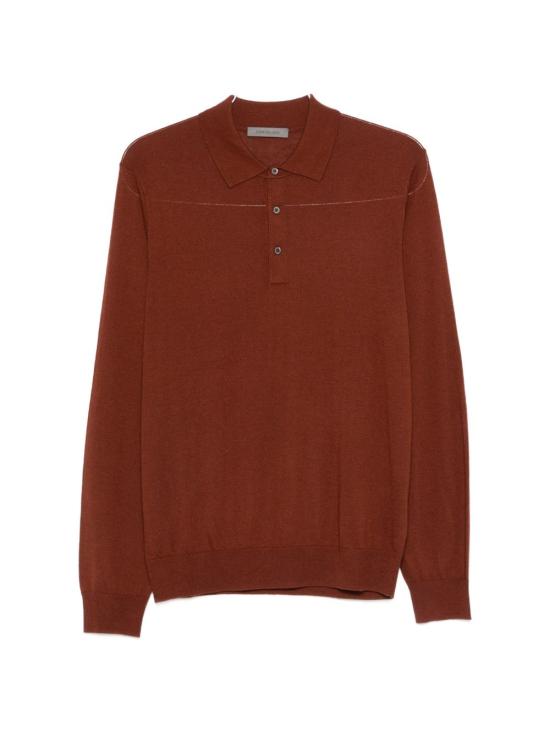 25FW 꼬르넬리아니 폴로 티셔츠 26M5392625129 049 Orange