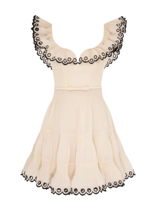 26SS 짐머만 미디 원피스 7024DC26R CRM Beige