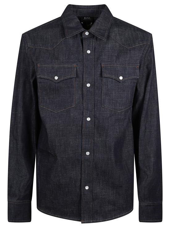 26SS 아페쎄 데님 셔츠 COHOJH12632 IAI Blue