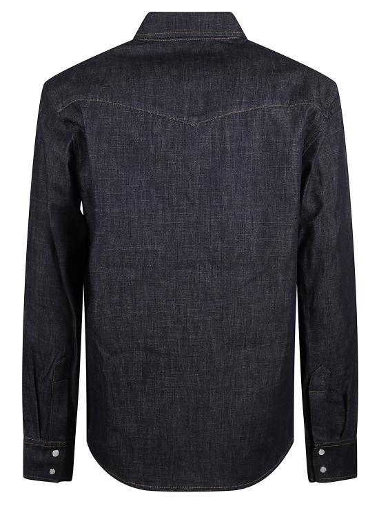 26SS 아페쎄 데님 셔츠 COHOJH12632 IAI Blue - A.P.C.