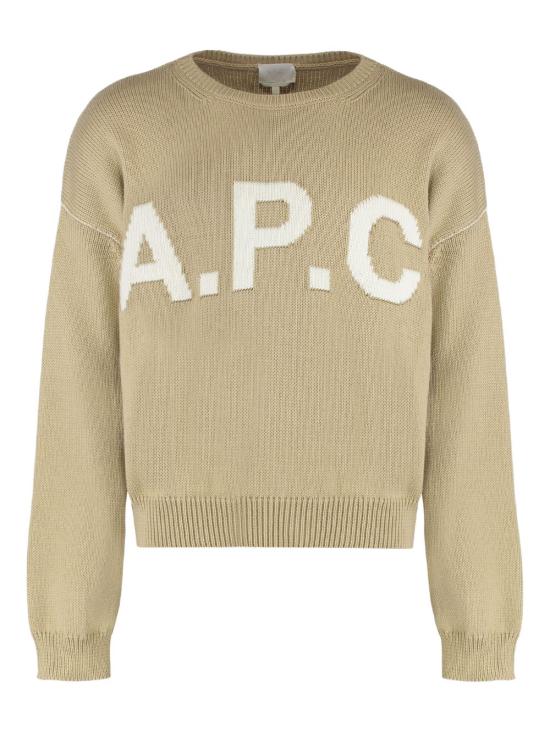 26SS 아페쎄 스웨터 WOASLM23009 AAE Beige - A.P.C.