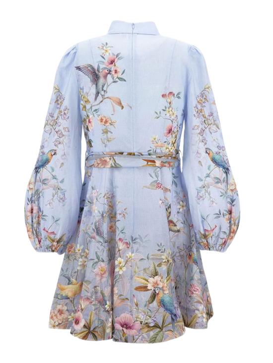 26SS 짐머만 미디 원피스 9142DC261 BLAV Clear Blue - ZIMMERMANN