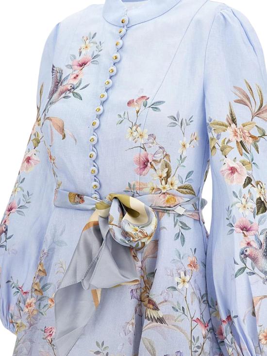 26SS 짐머만 미디 원피스 9142DC261 BLAV Clear Blue - ZIMMERMANN