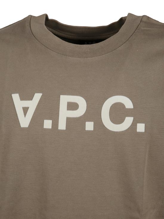 26SS 아페쎄 반팔 티셔츠 COHMBM26384 JMA Kaki - A.P.C.