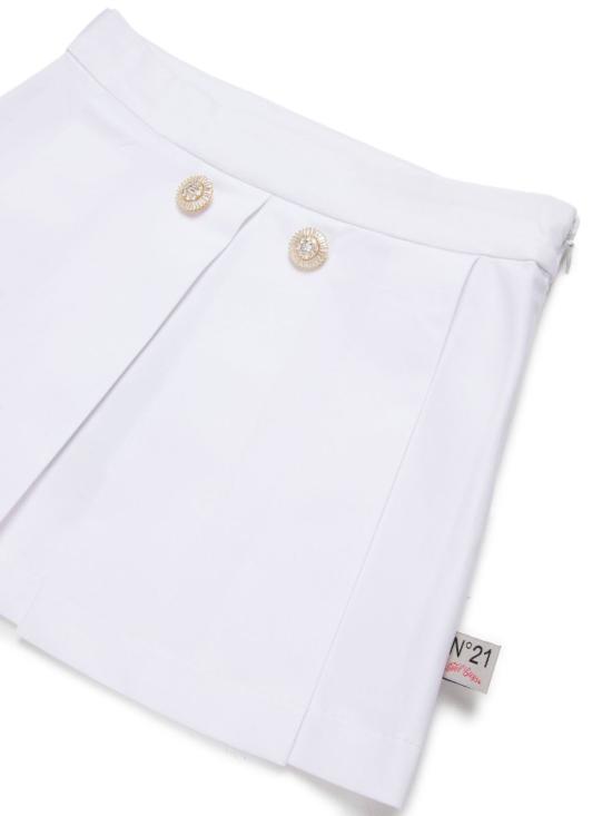 26SS [키즈] 누메로벤투노 스커트 N2109ZN0466 0N100 White - N°21