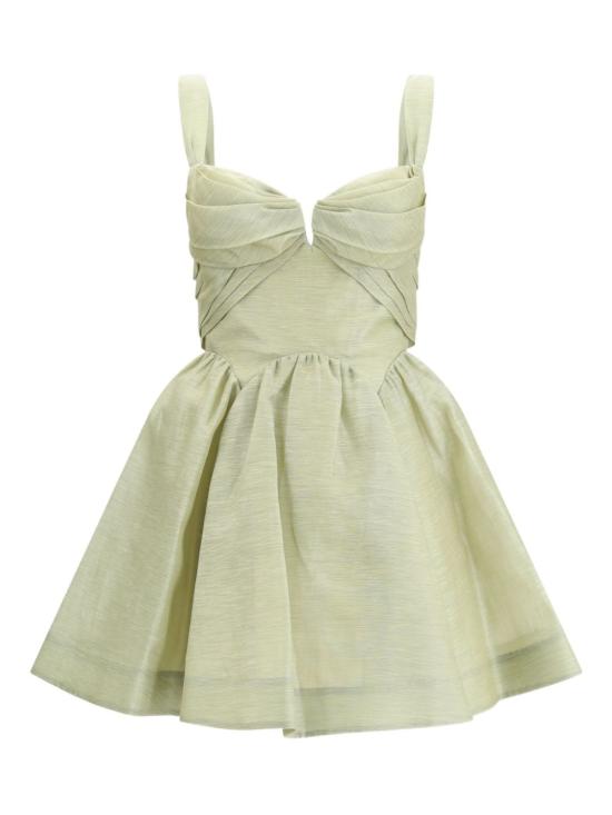 26SS 짐머만 미디 원피스 6493DC261 PPALM Green - ZIMMERMANN