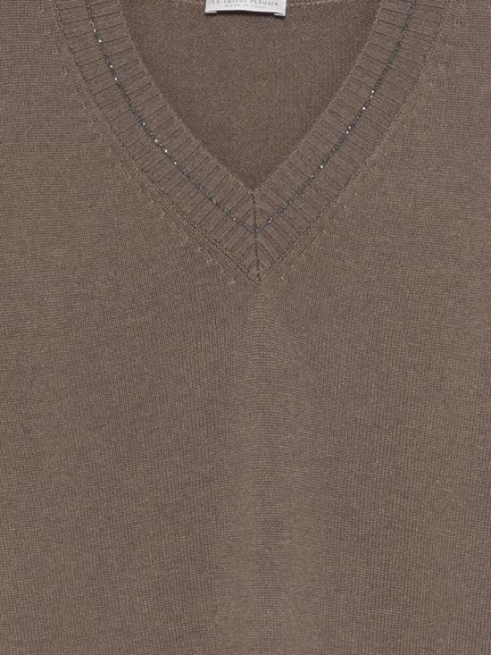 25FW 르 트리콧 페루자 스웨터 46314 6628 Brown - LE TRICOT PERUGIA