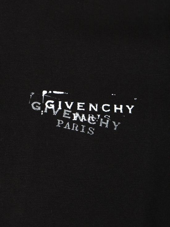 26SS 지방시 반팔 티셔츠 BM71NK3YSA 001 Black - GIVENCHY