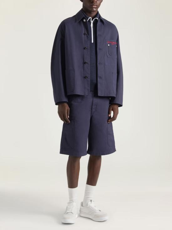 26SS 지방시 자켓 BM01F95171 410 Blue - GIVENCHY