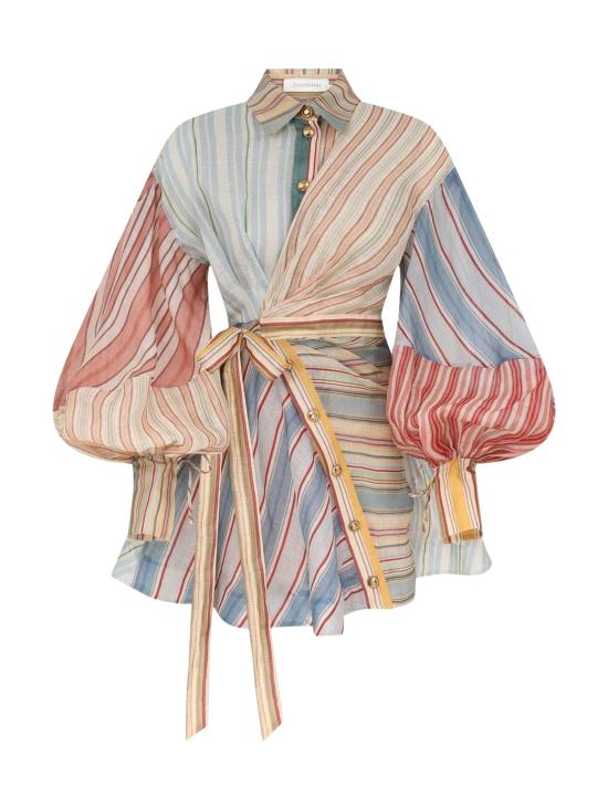 26SS 짐머만 미디 원피스 7028DC261 SPSTR MultiColour