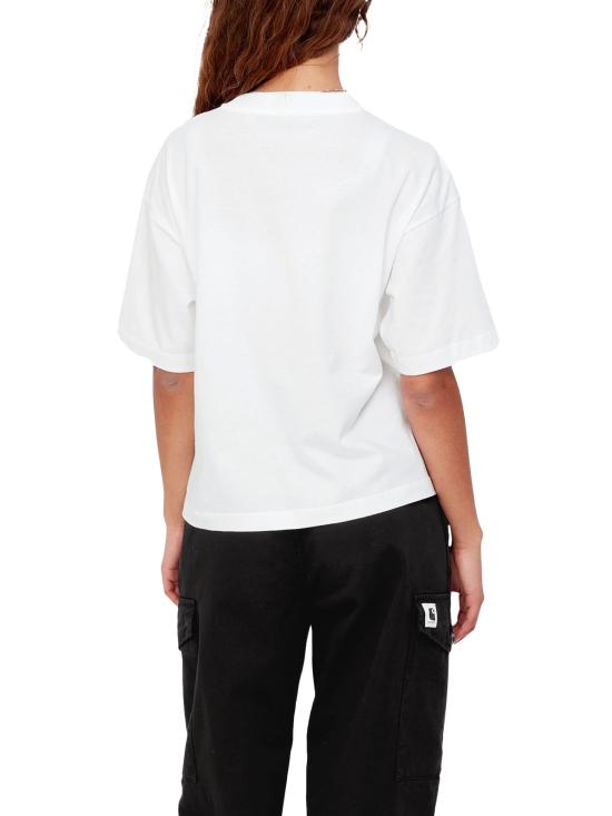26SS 칼하트 WIP 반팔 티셔츠 I030656 02XX White - CARHARTT WIP