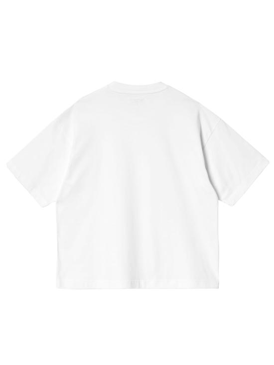 26SS 칼하트 WIP 반팔 티셔츠 I030656 02XX White - CARHARTT WIP