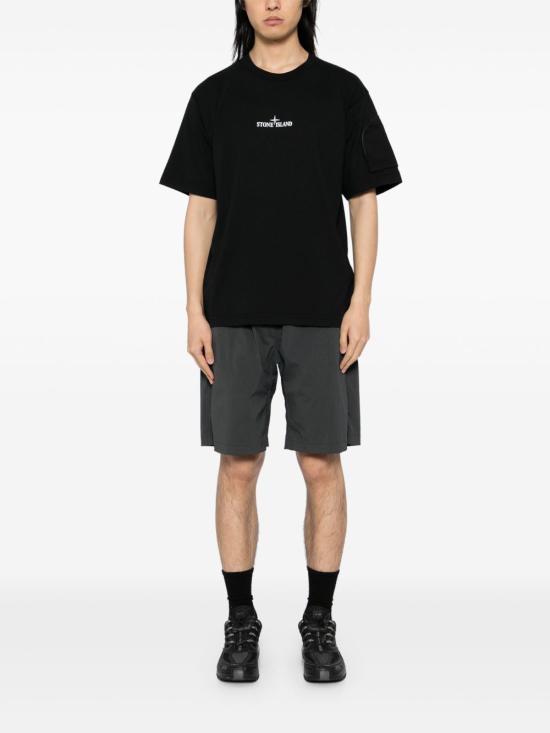 26SS 스톤 아일랜드 반팔 티셔츠 L1S152100004S0115 V0029 Black - STONE ISLAND