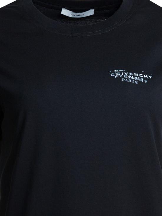 26SS 지방시 반팔 티셔츠 BW70FJP7A7 001 Black - GIVENCHY