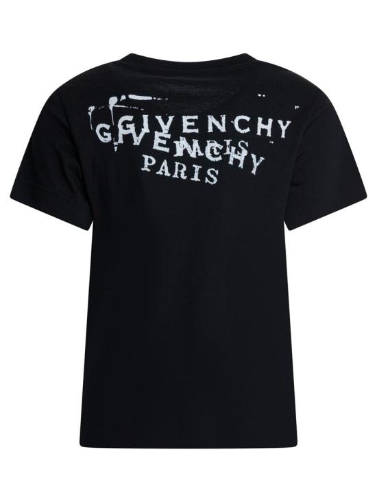 26SS 지방시 반팔 티셔츠 BW70FJP7A7 001 Black - GIVENCHY
