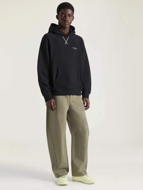 26SS 지방시 긴팔 티셔츠 BMJ0NH3YS1 001 Black - GIVENCHY