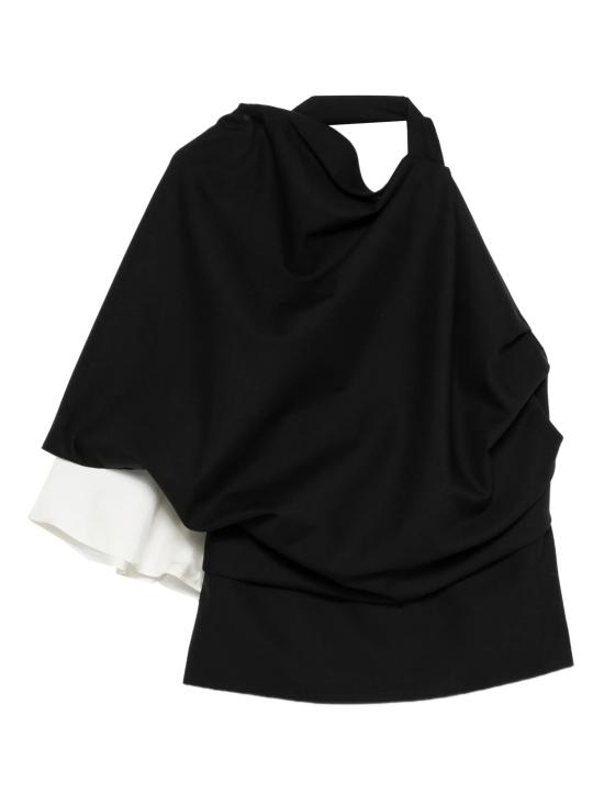 26SS 로에 블라우스 41820036 001 Black
