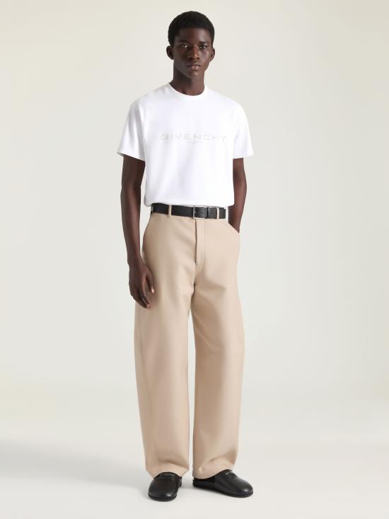 26SS 지방시 반팔 티셔츠 BM71NK3YSF 100 White - GIVENCHY