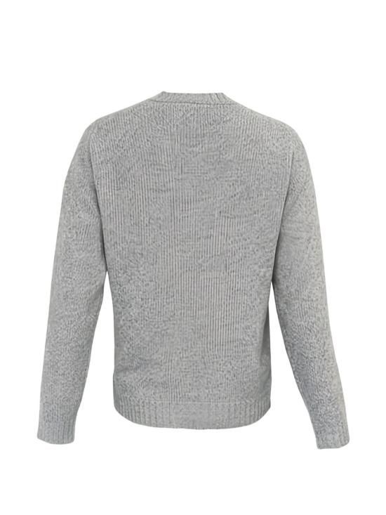 25FW 파비아나 필리피 플래티넘 자수 장식 스웨터 MAD225F584 L6598132 Roccia - FABIANA FILIPPI