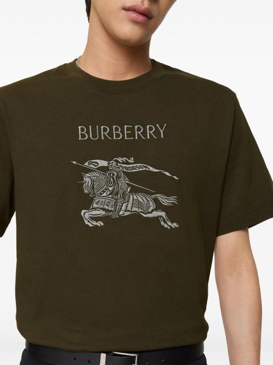 26SS 버버리 반팔 티셔츠 8119007 B9720 Green - BURBERRY