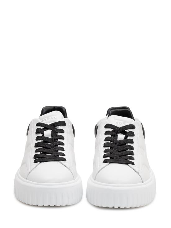 26SS 호간 H 스트라이프 스니커즈 HXM6450FC60LE9 0001 BIANCO NERO - HOGAN