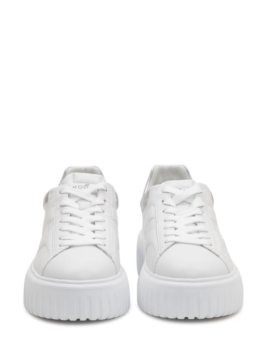 26SS 호간 H-스트라이프 스니커즈 HXW6450FC60KU0 0351 BIANCO ARGENTO - HOGAN